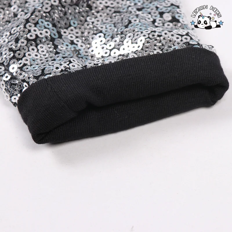 LEZONKIDS - High Quality Custom Latest Design Colorful Sparkle Children Clothing Princess Dress for Girls